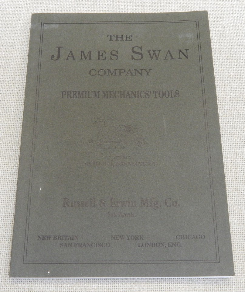 1911 James Swan Company Catalog (reprint) Loon Lake Tool Works
