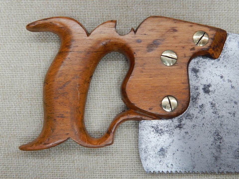 Disston No 7 Panel Saw 18 Inch Plate 8ppi Crosscut -- Freshly Sharpened