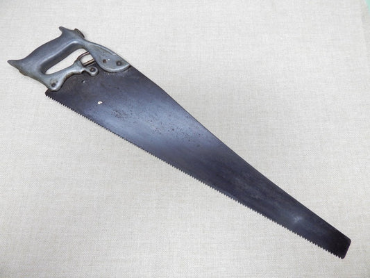 Blount's Patent Oiler Handle Hand Saw -- Rare and Unusual