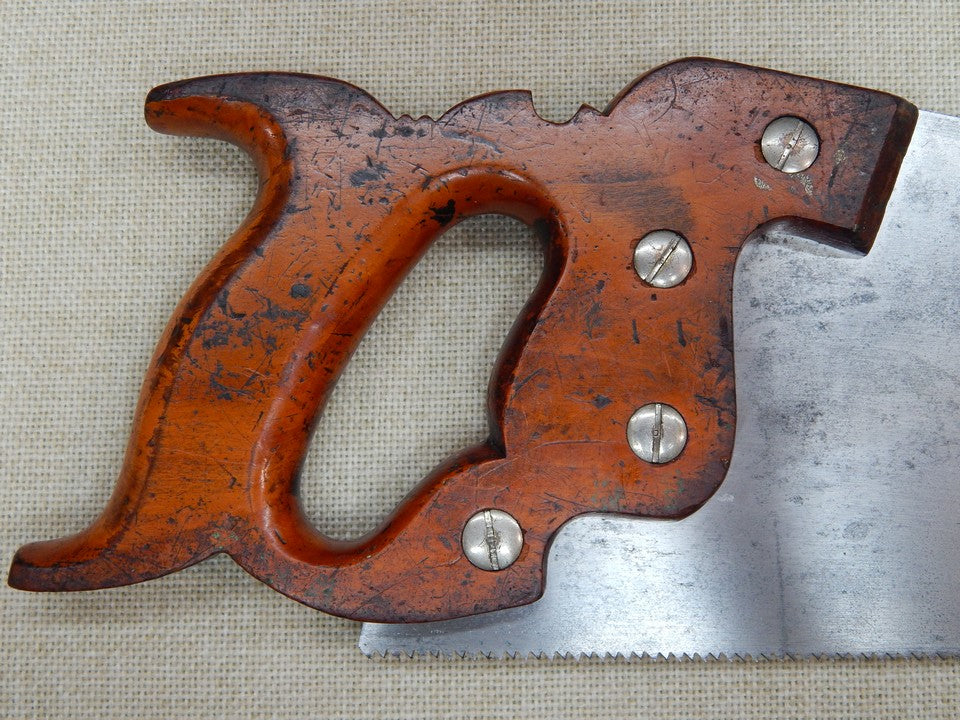 E.C. Atkins No 53 Panel Saw 10ppi Crosscut -- Freshly Sharpened