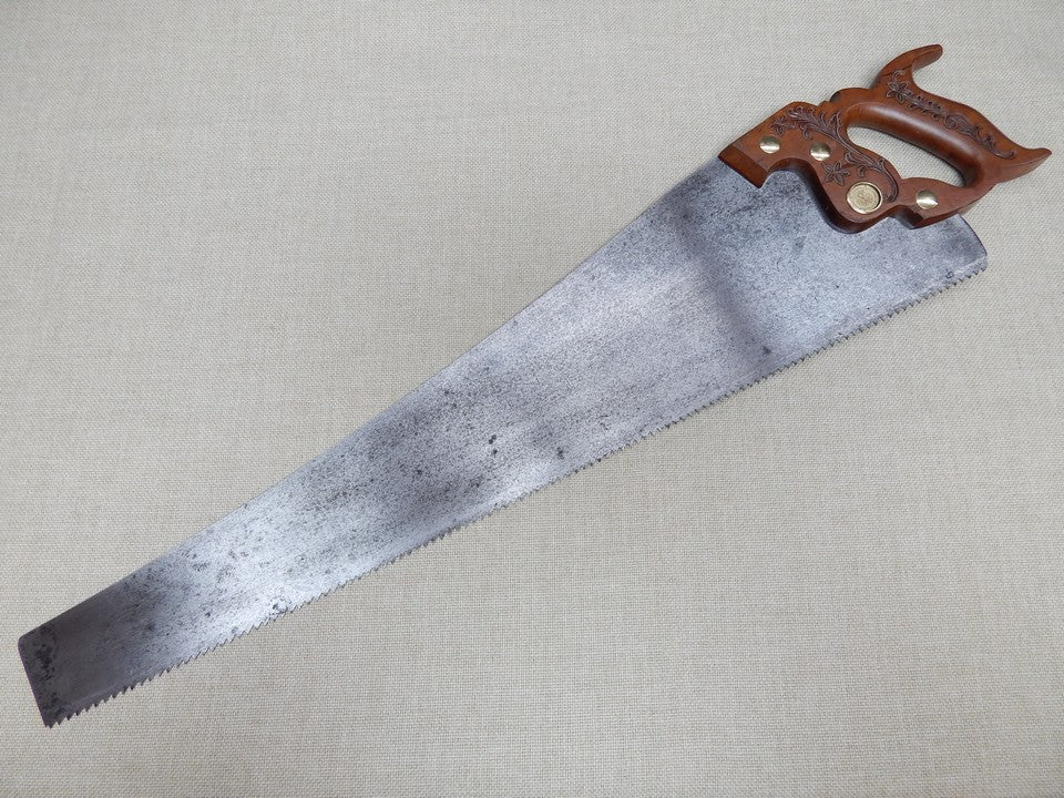 E.C. Atkins No 53 Rip Saw 5 1/2ppi -- Freshly Sharpened