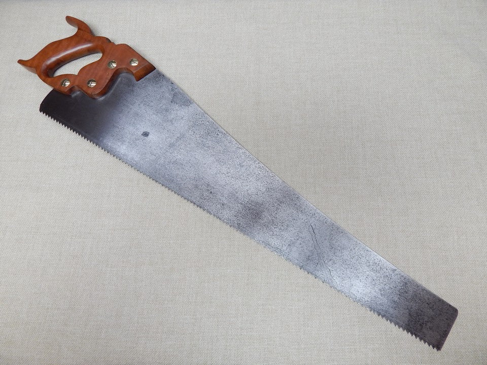 E.C. Atkins No 53 Rip Saw 5 1/2ppi -- Freshly Sharpened