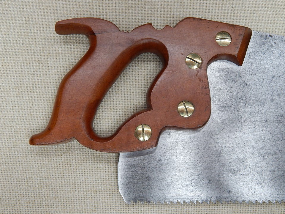 E.C. Atkins No 53 Rip Saw 5 1/2ppi -- Freshly Sharpened