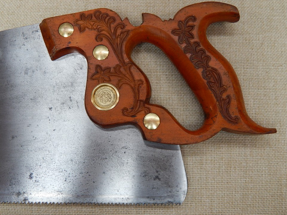 E.C. Atkins No 53 Crosscut Saw 9ppi -- Freshly Sharpened