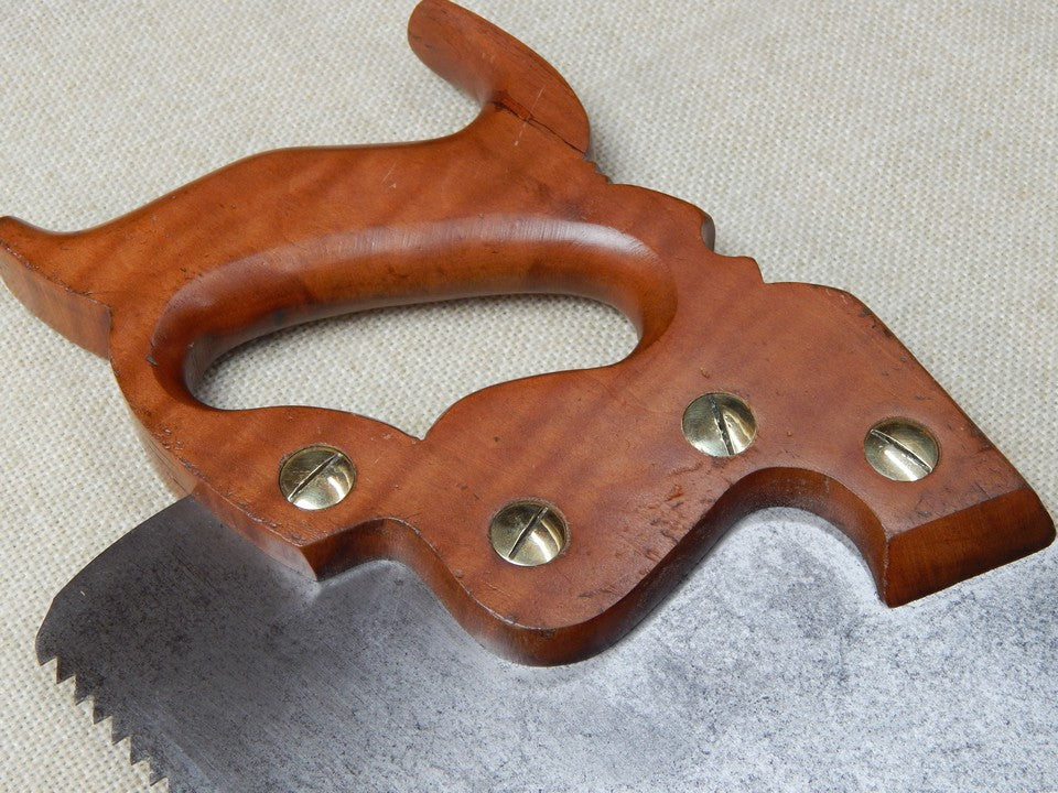 E.C. Atkins No 53 Rip Saw 5 1/2ppi -- Freshly Sharpened