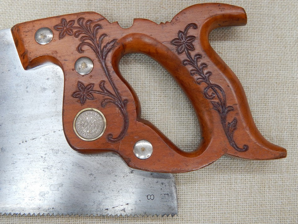 E.C. Atkins No 53 Crosscut Saw 8ppi -- Freshly Sharpened