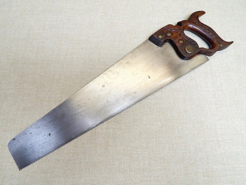 EC Atkins No 53 Crosscut 12ppi -- Freshly Sharpened