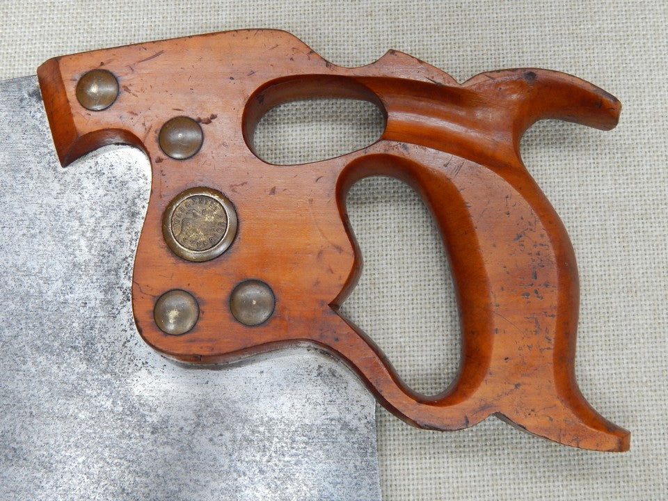 Geo H Bishop Thumbhole Rip Saw 5ppi 28 Inch -- Freshly Sharpened