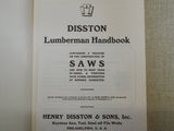 1907 Disston Handbook on Saws (reprint)