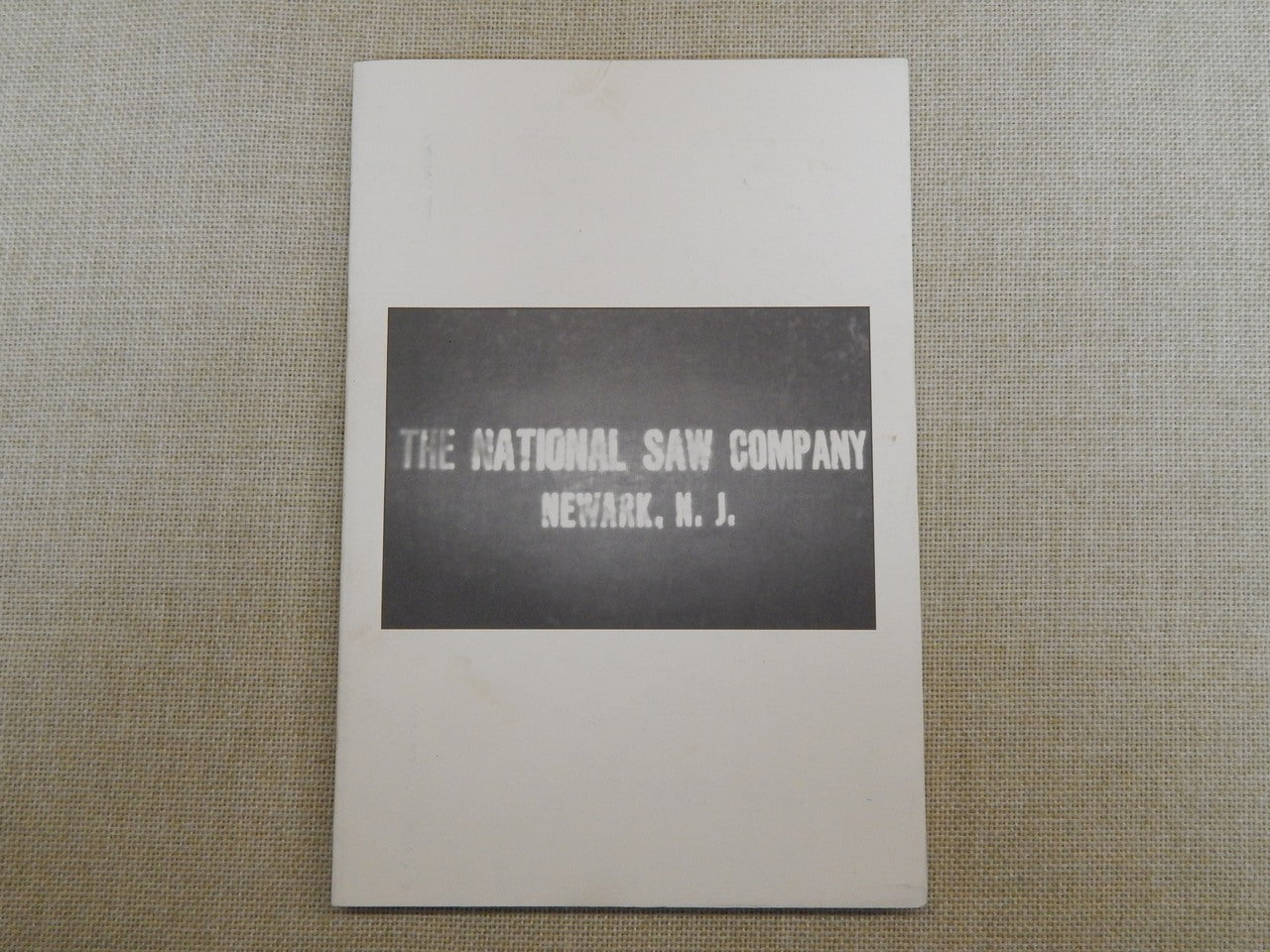 1895 National Saw Company Catalog (reprint)