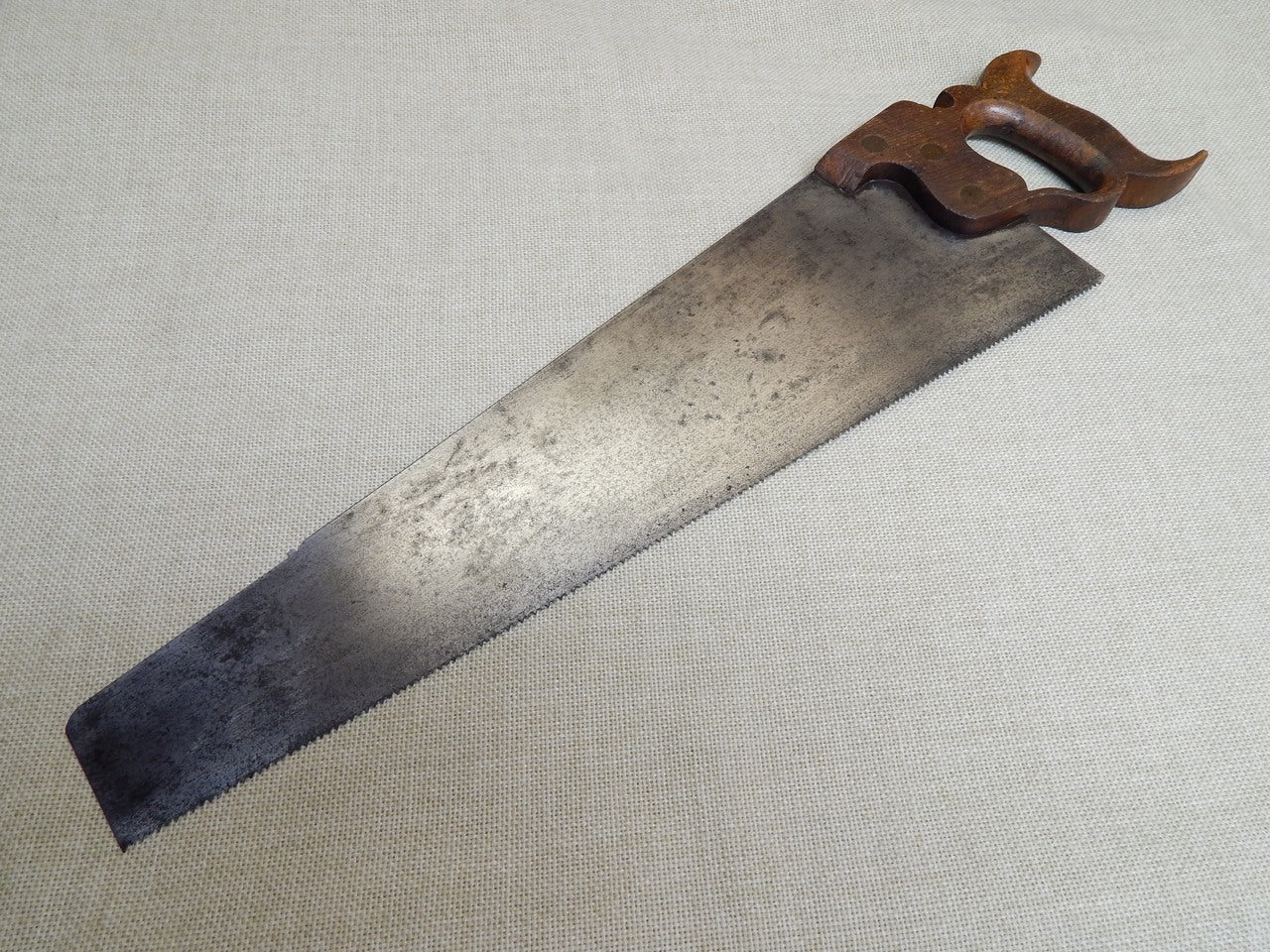 Browne No 3 Crosscut Saw 8ppi 18 Inch Plate -- Freshly Sharpened