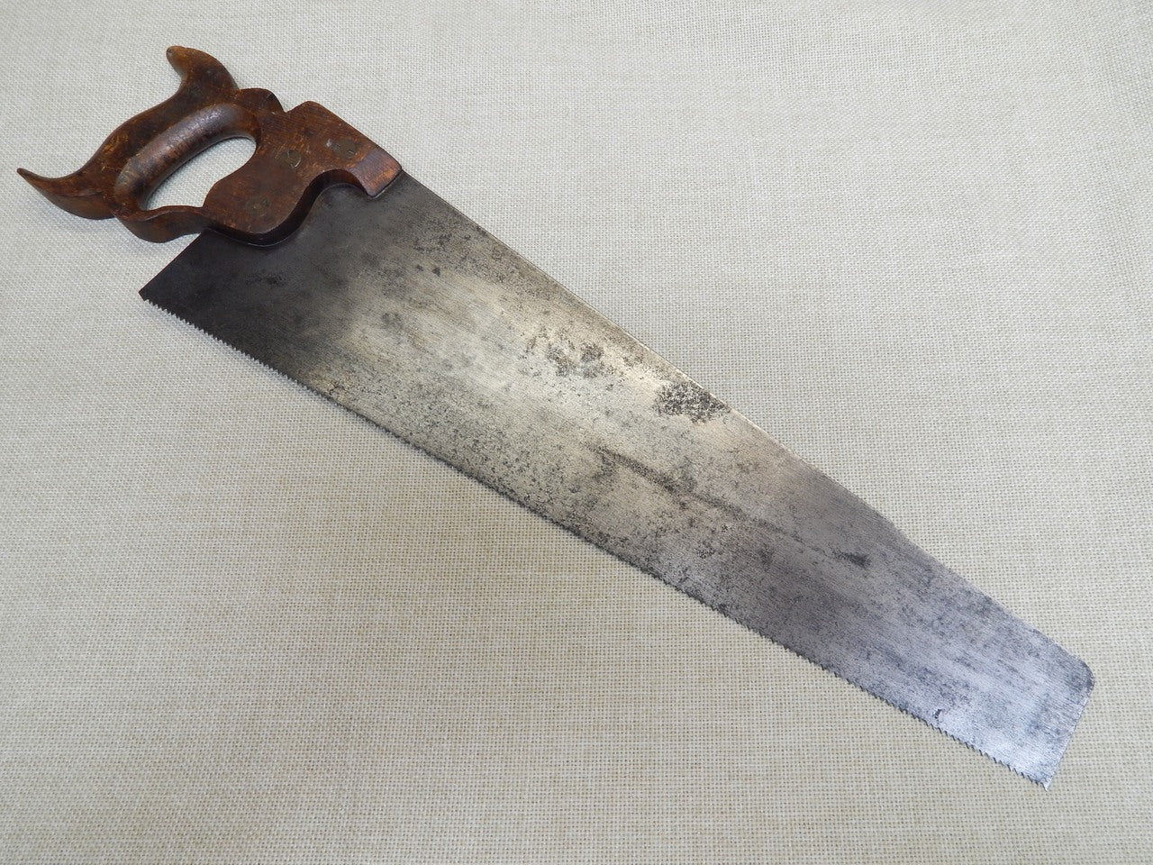 Browne No 3 Crosscut Saw 8ppi 18 Inch Plate -- Freshly Sharpened