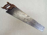 Browne No 3 Crosscut Saw 8ppi 18 Inch Plate -- Freshly Sharpened