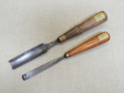 Buck Brothers Outcannel Gouge and Straight Chisel