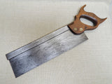 Unmarked 12 Inch Split Nut Carcase Saw 11ppi Crosscut -- Freshly Sharpened