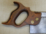 Unmarked 12 Inch Split Nut Carcase Saw 11ppi Crosscut -- Freshly Sharpened