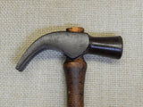 Vintage Small Carpenters Claw Hammer with Unique Head