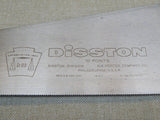 Disston D-23 Crosscut 12ppi -- Freshly Sharpened