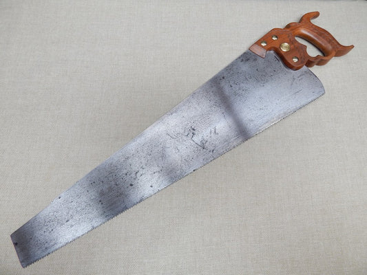Disston No 12 Handsaw 8ppi Crosscut -- Freshly Sharpened