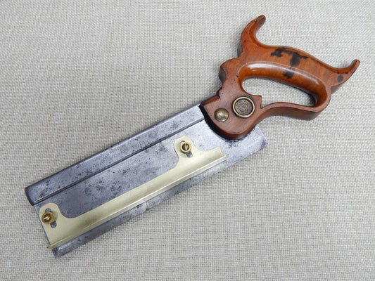 Disston 8 Inch Dovetail Saw 16ppi Depth Gauge -- Freshly Sharpened