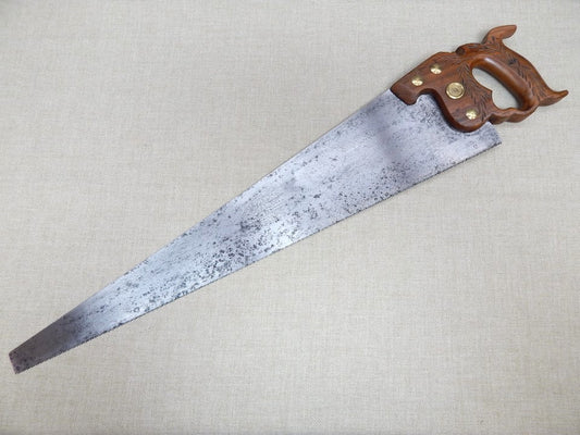 Disston No 12 Ship Point Crosscut Saw 10ppi -- Freshly Sharpened