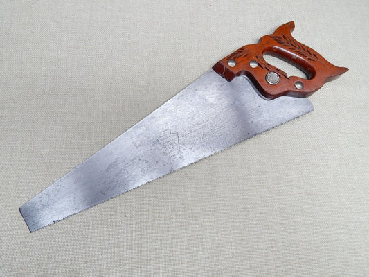 Disston D-23 Panel Saw 16 Inch 11ppi Crosscut -- Freshly Sharpened