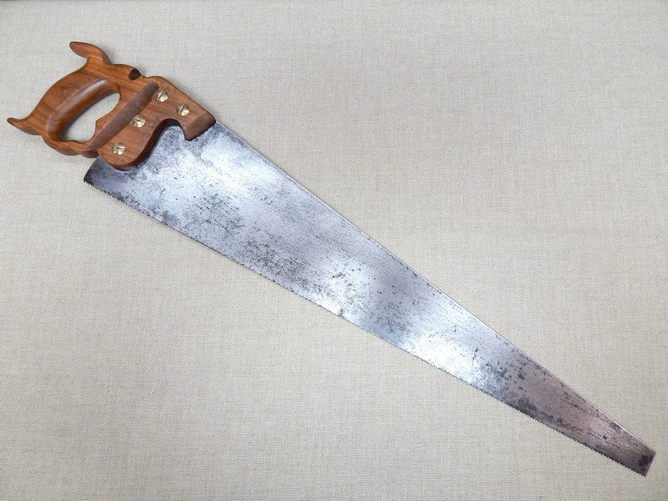 Disston No 12 Ship Point Crosscut Saw 10ppi -- Freshly Sharpened