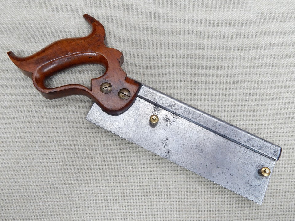 Disston 8 Inch Dovetail Saw 16ppi Depth Gauge -- Freshly Sharpened