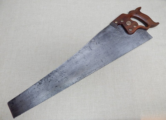 Disston D-100 Crosscut with D-8 Handle FACTORY ERROR -- Freshly Sharpened