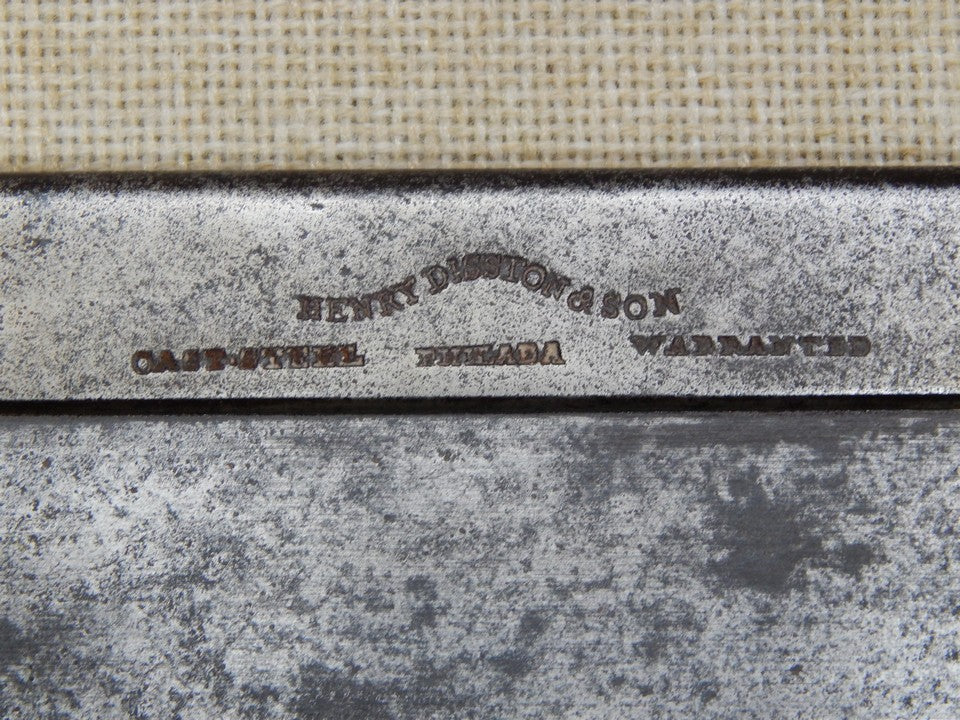 H Disston and Son 12 Inch Tenon Saw 14ppi 1865-1872 -- Freshly Sharpened