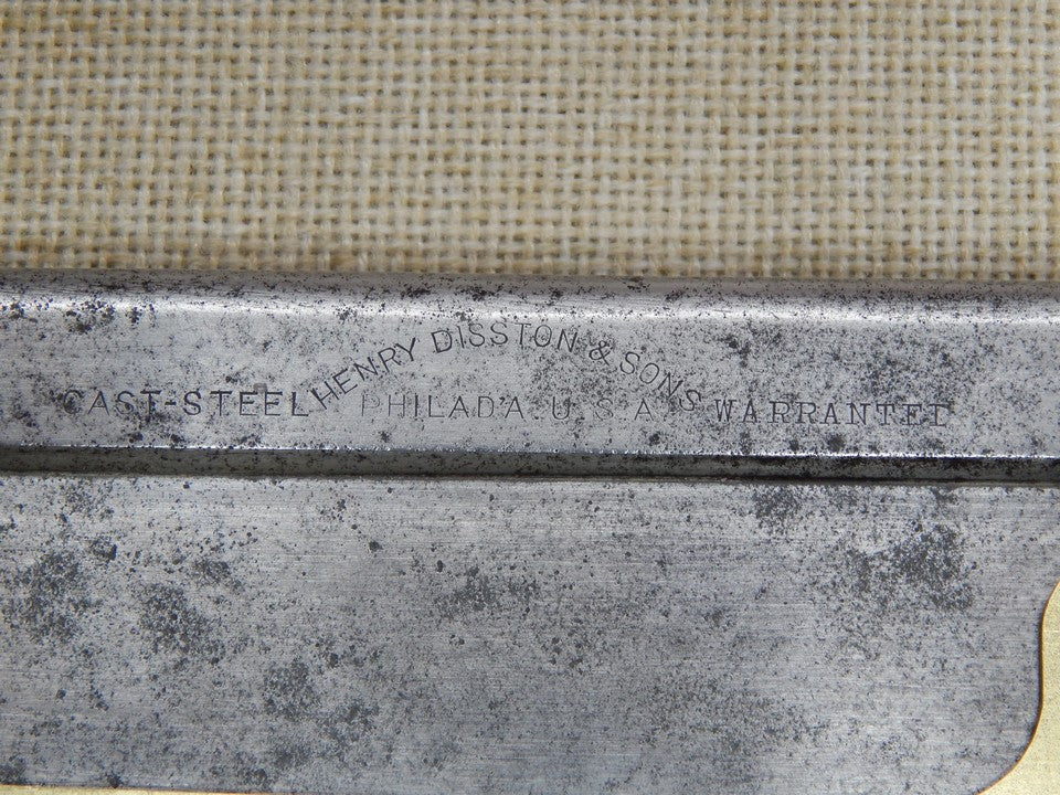 Disston 8 Inch Dovetail Saw 16ppi Depth Gauge -- Freshly Sharpened