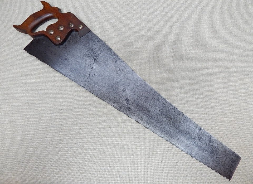 Disston D-100 Crosscut with D-8 Handle FACTORY ERROR -- Freshly Sharpened