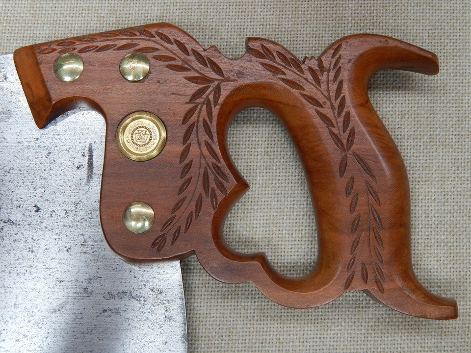 Disston No 12 Handsaw 8ppi Crosscut -- Freshly Sharpened