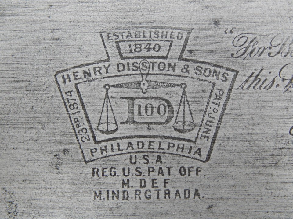 Disston D-100 Crosscut 8ppi -- Freshly Sharpened