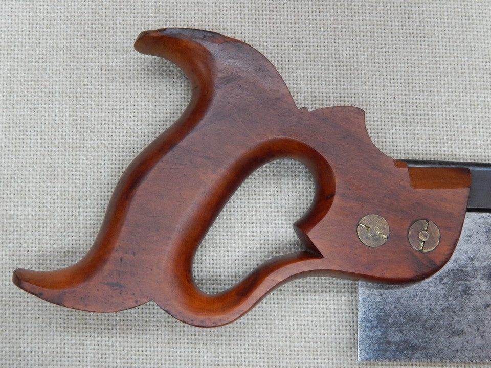 H Disston and Son 10 Inch Dovetail Saw 14ppi 1865-1872 -- Freshly Sharpened