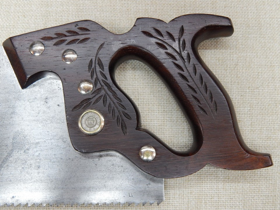 Disston D-15 Victory Rip Saw 5 1/2 ppi -- Freshly Sharpened