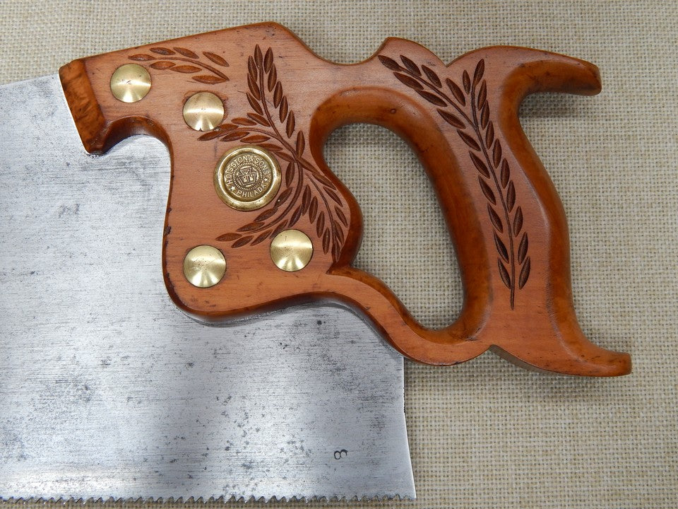 Disston D-100 Crosscut 8ppi -- Freshly Sharpened
