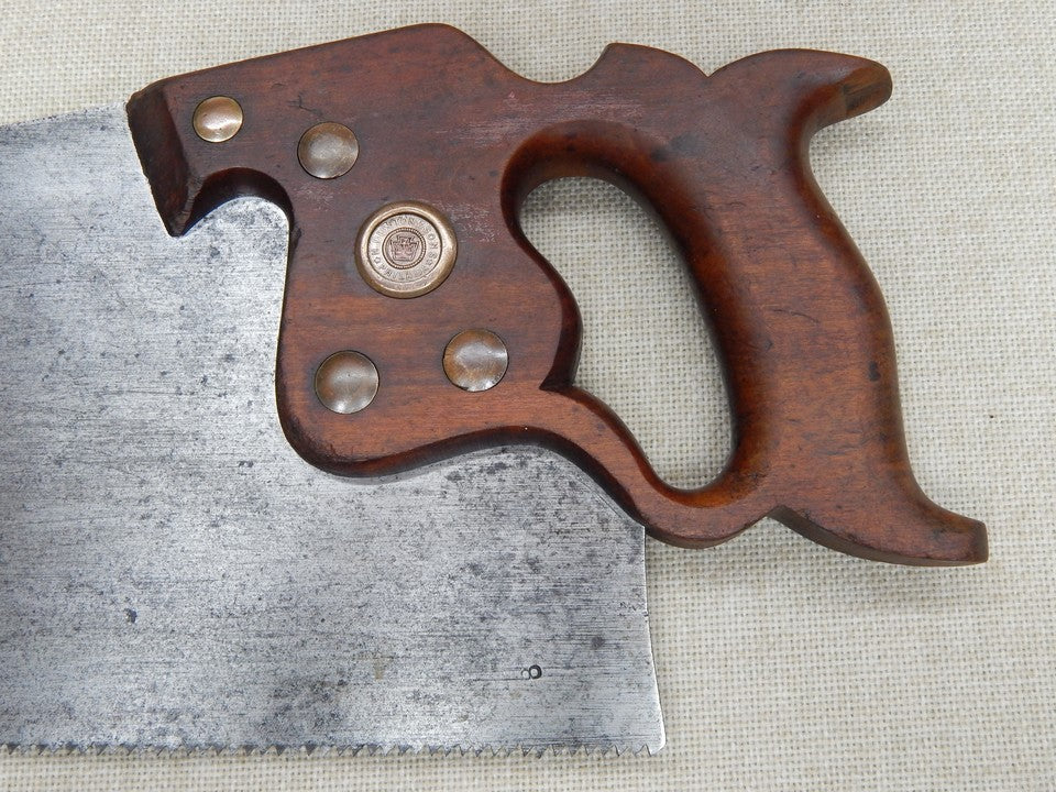 Disston D-100 Crosscut with D-8 Handle FACTORY ERROR -- Freshly Sharpened