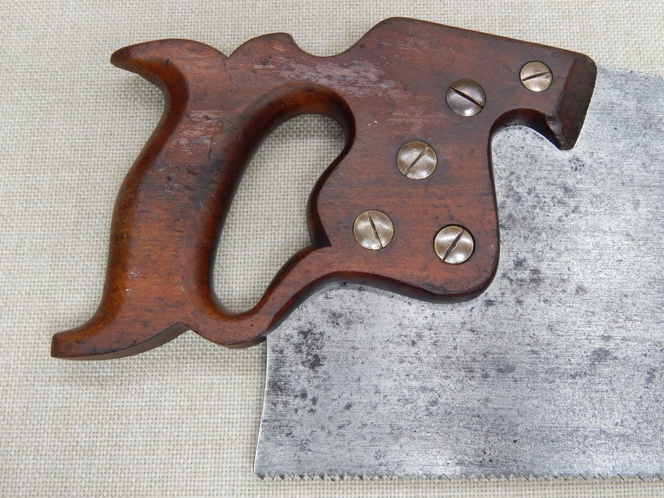 Disston D-100 Crosscut with D-8 Handle FACTORY ERROR -- Freshly Sharpened