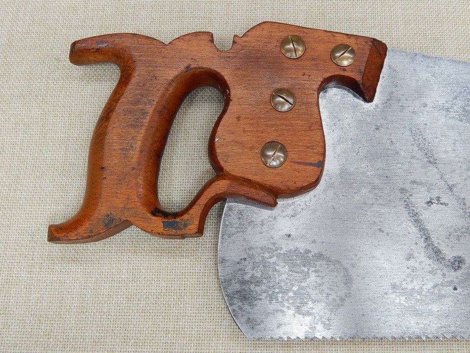 Disston No 7 Rip Saw Fine Tooth 6 1/2ppi -- Freshly Sharpened