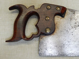 Disston No 7 Crosscut 10ppi Made for E.O. Noyes Hardware -- Freshly Sharpened