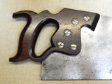 Disston D-115 Crosscut 9ppi ROSEWOOD 22 Inch -- Freshly Sharpened