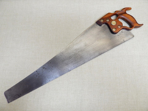 Lakeside L-8 Thumbhole Rip Saw 6 1/2ppi --  Freshly Sharpened
