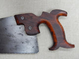 Unmarked Open Handle Panel Saw 7ppi Crosscut -- Freshly Sharpened