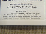 Stanley Rule & Level Company Catalog No 26 1900 - Reprinted by MWTCA