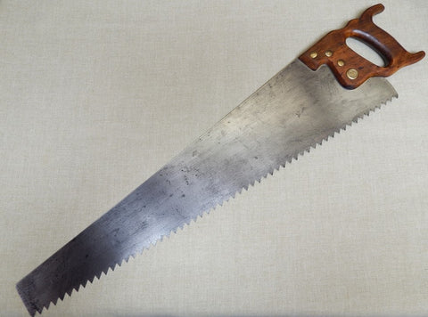 Warranted Superior 3 PPI Crosscut Saw -- HUGE Freshly Sharpened Teeth