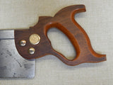 Warranted Superior 12 Inch Backsaw 14ppi Crosscut -- Freshly Sharpened