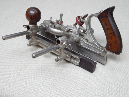 Wards Master No 45 Combination Plane with Loon Lake Tool Works Kerfing Plane Blade