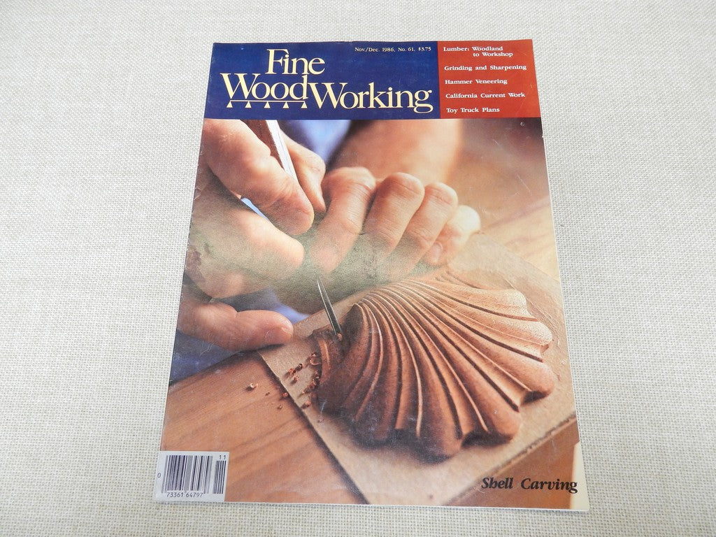 Lot of Five Vintage Fine Woodworking Magazines