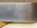 Loon Lake Tool Works Joiner's Saw SN067 -- Quartersawn Apple Handle